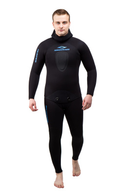 Гидрокостюм Hunter 5мм нейлон/открытая пора черный